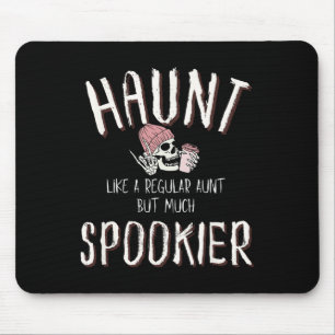 Aunt Shirt Halloween Skeleton Costume  Mouse Pad
