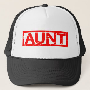 Aunt Stamp Trucker Hat