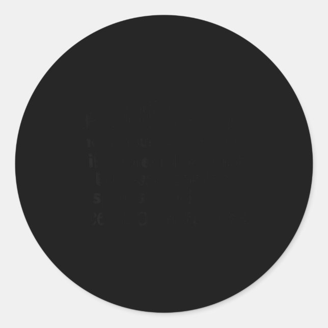 Aunt Sy Definition Like A Regular Aunt But Way Coo Classic Round Sticker (Front)