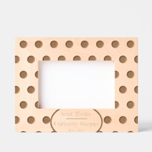 Aunt Teek's Curiosity Shoppe Picture Frame (Brown)