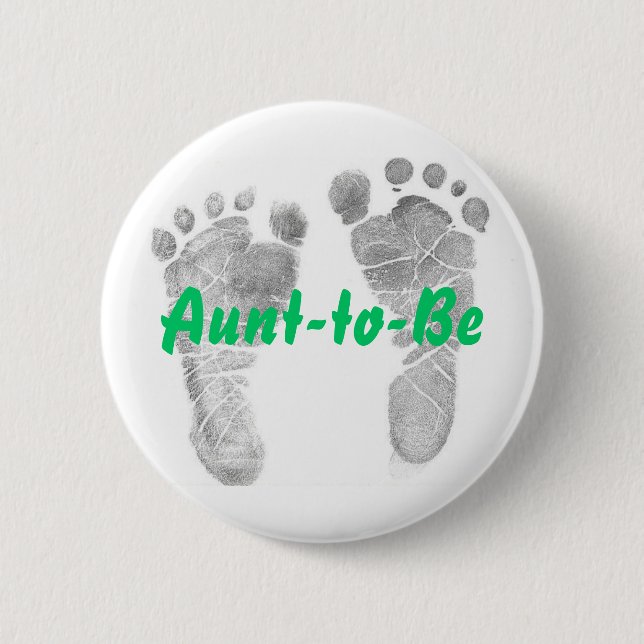 Aunt-to-Be 2 Inch Round Button (Front)