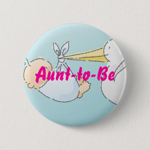 Aunt-to-Be 2 Inch Round Button
