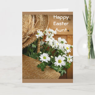 **AUNT** VOUS AIME À LA CARTE DE VACANCES DE PÂQUE
