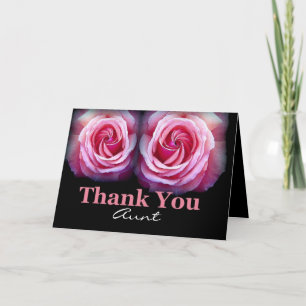 AUNT  - Wedding Thank You Card