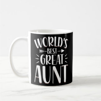 Aunt   Women's World's Best Great Aunt Auntie  Coffee Mug