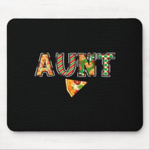 Aunt Zza Birthday Squad Crew Family Matching  Mouse Pad