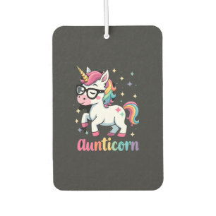 Aunticorn Aunty Dabbing Unicorn Auntie Aunt Christ Air Freshener