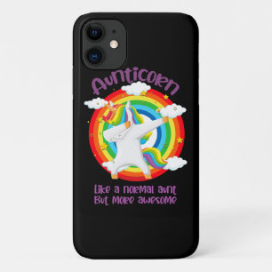Aunticorn Like A Normal Aunt But More Awesome iPhone 11 Case