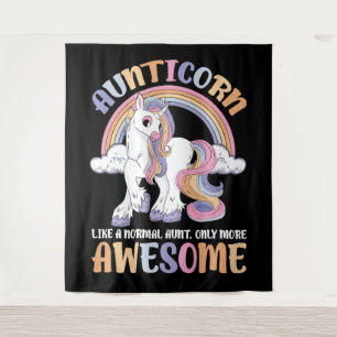 aunticorn like a normal aunt only more awesome tapestry