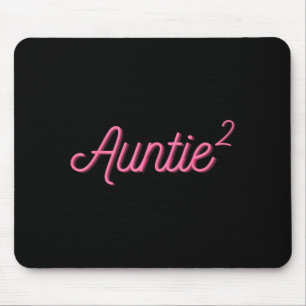 Auntie 2 Squared Aunt Of Two Twins Mothers Day Aun Mouse Pad