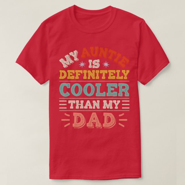 auntie 3 T-Shirt (Design Front)
