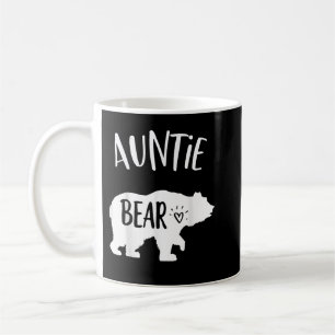 Auntie bear graphic for best aunt in the world  coffee mug