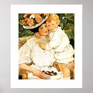 "Auntie"  by Jessie Willcox Smith Poster