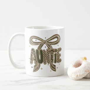 Auntie Camo Gift from Sister New Baby Announcement Coffee Mug