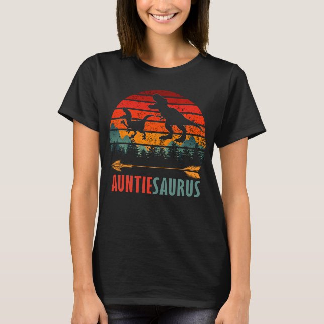 auntie dinosaur T-Shirt (Front)