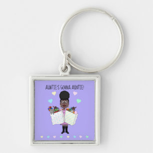 Auntie Gonna Auntie Keychain