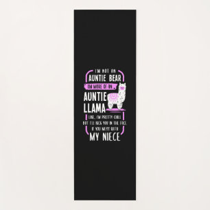 Auntie Llama Yoga Mat
