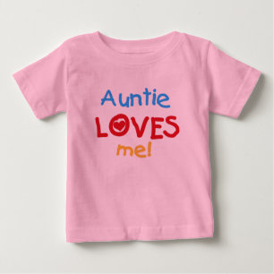 Auntie Loves Me Baby T-Shirt
