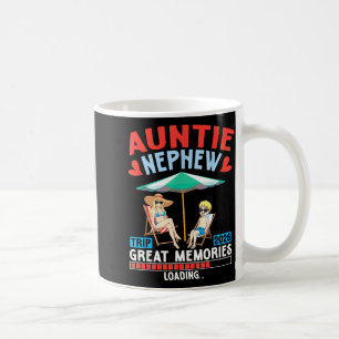 Auntie Nephew Trip 2026 Great Memories Loading Fam Coffee Mug