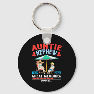 Auntie Nephew Trip 2026 Great Memories Loading Fam Keychain
