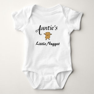 Auntie Niece Nephew Nugget Nickname Newborn Cute Baby Bodysuit