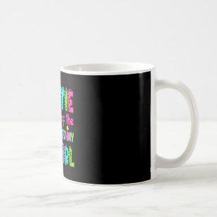 Auntie of the birthday girl saurus rex dinosaur coffee mug