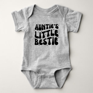 Auntie’s Little Bestie Cute Baby Bodysuit