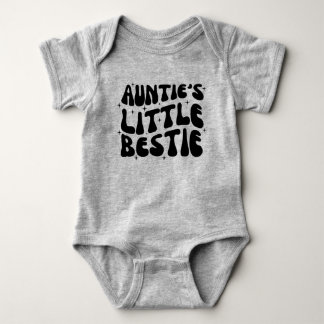 Auntie’s Little Bestie Cute Baby Bodysuit