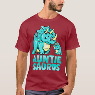 Auntie Saurus Dinosaur Funny Auntiesaurus For T-Shirt
