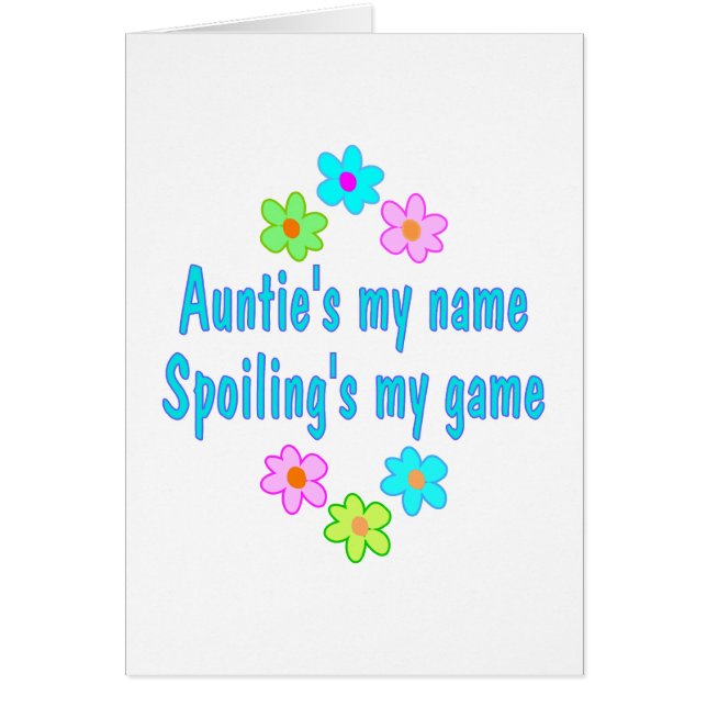 Auntie Spoils (Front)