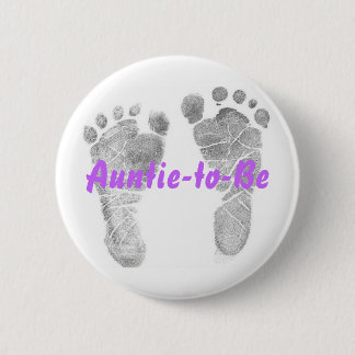 Auntie-to-Be 2 Inch Round Button
