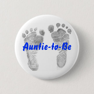 Auntie-to-Be 2 Inch Round Button