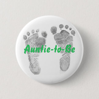 Auntie-to-Be 2 Inch Round Button
