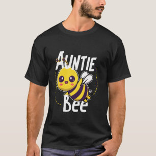 Auntie To Be Bee He Or She Aunt Loves Niece & Neph T-Shirt