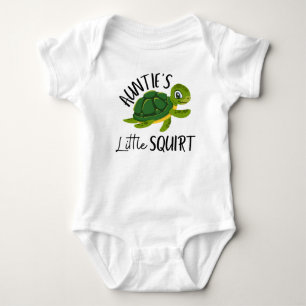 Auntie Turtle Baby, Pregnancy Reveal  Baby Bodysuit