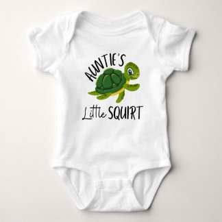 Auntie Turtle Baby, Pregnancy Reveal  Baby Bodysuit