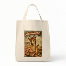 Auntielope Tote Bag