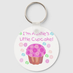 Auntie's Cupcake Keychain