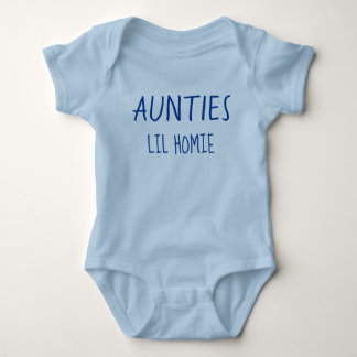 Aunties Lil Homie Baby Bodysuit