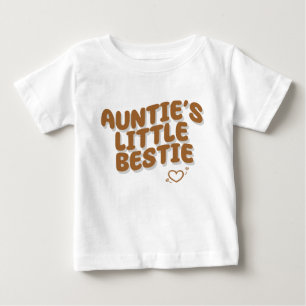 Auntie's Little Bestie Baby T-Shirt