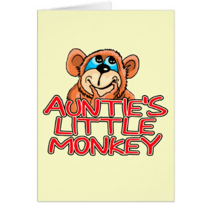 Auntie's Little Monkey Tshirts and Gifts