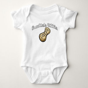 Auntie's Little Peanut Baby Bodysuit