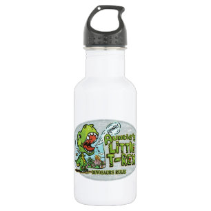 Auntie's Little T Rex Oval 532 Ml Water Bottle