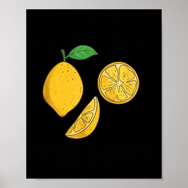 Auntie's Main Squeeze, Funny New Aunt  Poster (Front)