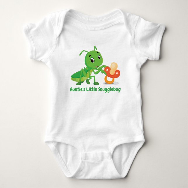 Auntie's Snuggle Bug Baby Bodysuit (Front)