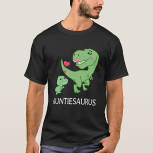Auntiesaurus Rex Dinosaur Auntie Funny Mother's Da T-Shirt