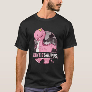 Auntiesaurus Rex Dinosaur Auntie Saurus Family Mat T-Shirt