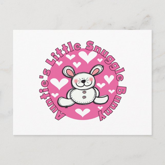 AUNTIESNUGGLEBUNNY.png Postcard (Front)