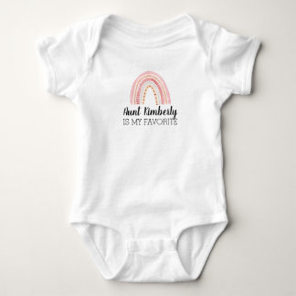 Aunts favourite baby bodysuit