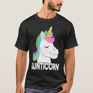 Aunts, funny unicorn, aunt family, aunt T-Shirt
